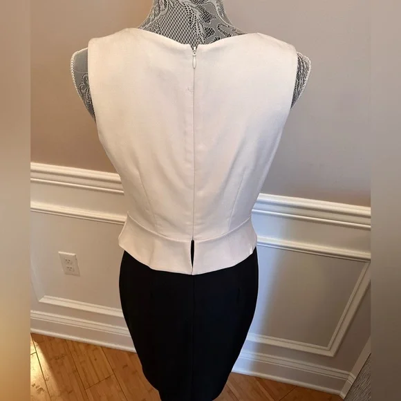 Jax Rhinestone Glam Peplum Cocktail Dress - Women’s Size 4 - Picture 4 of 12